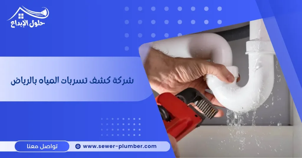 شركة كشف تسربات المياه بالرياض